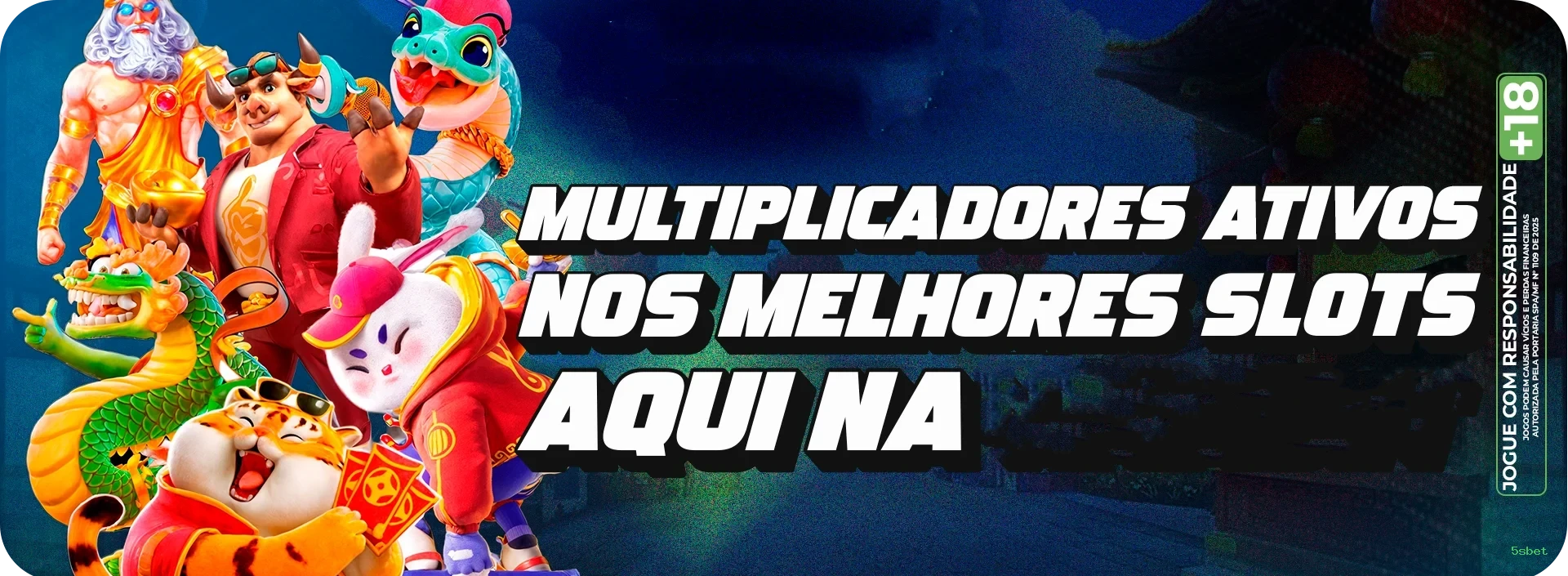Imagem promocional da 5sbet mostrando a plataforma e suas vantagens